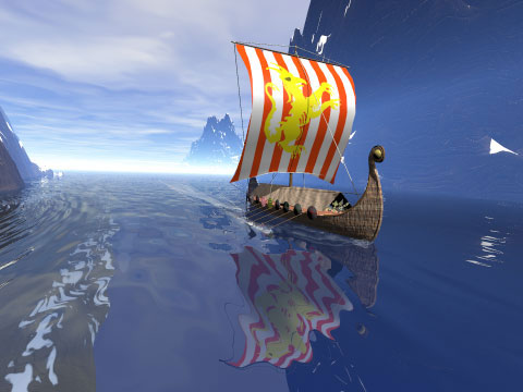 Wikinger Schiff!